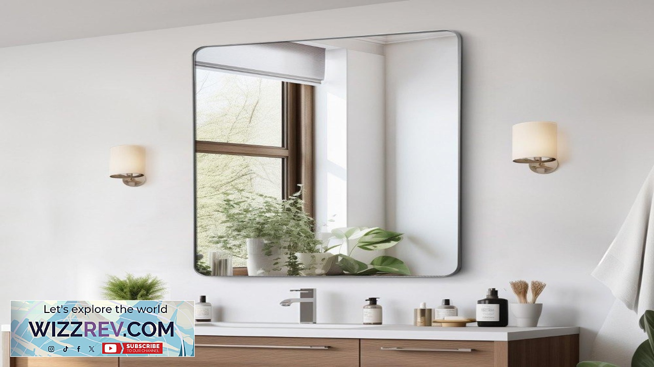 Thumbnail for VEVOR Wall Mirror 36 x 48 Aluminum 0.15" 25.7 lbs