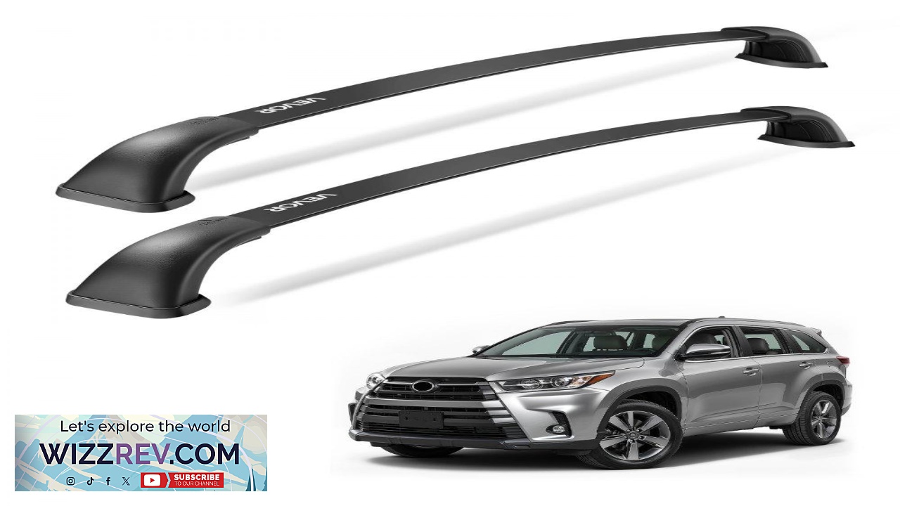 Thumbnail for VEVOR Roof Cross Bars  Strong & Adjustable Support