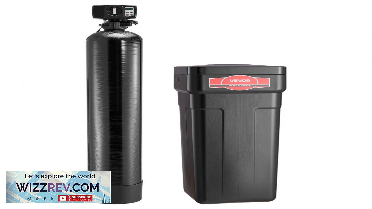 Thumbnail for VEVOR Water Softener 64 000 Grains Whole House Water Softener System with Automatic