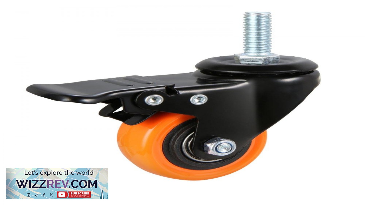Thumbnail for VEVOR Caster Wheels 2 inch Set of 4 110 lbs Load Capacity