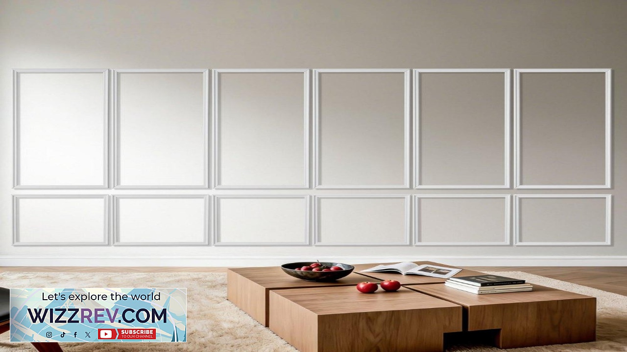 Thumbnail for VEVOR Wainscoting Panels Kit  6 Pack 24x54 in Paintable
