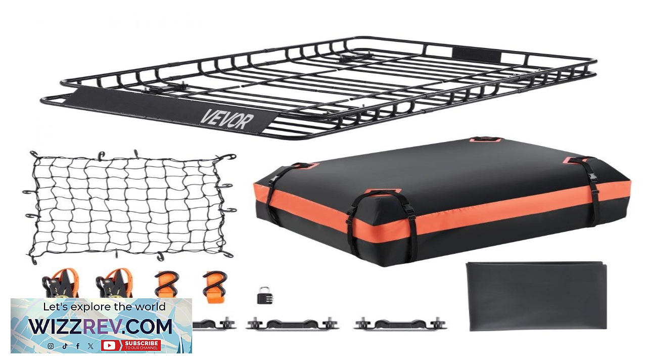 Thumbnail for VEVOR 64 Inch Roof Rack  64394.1 in 250 lbs 113.4