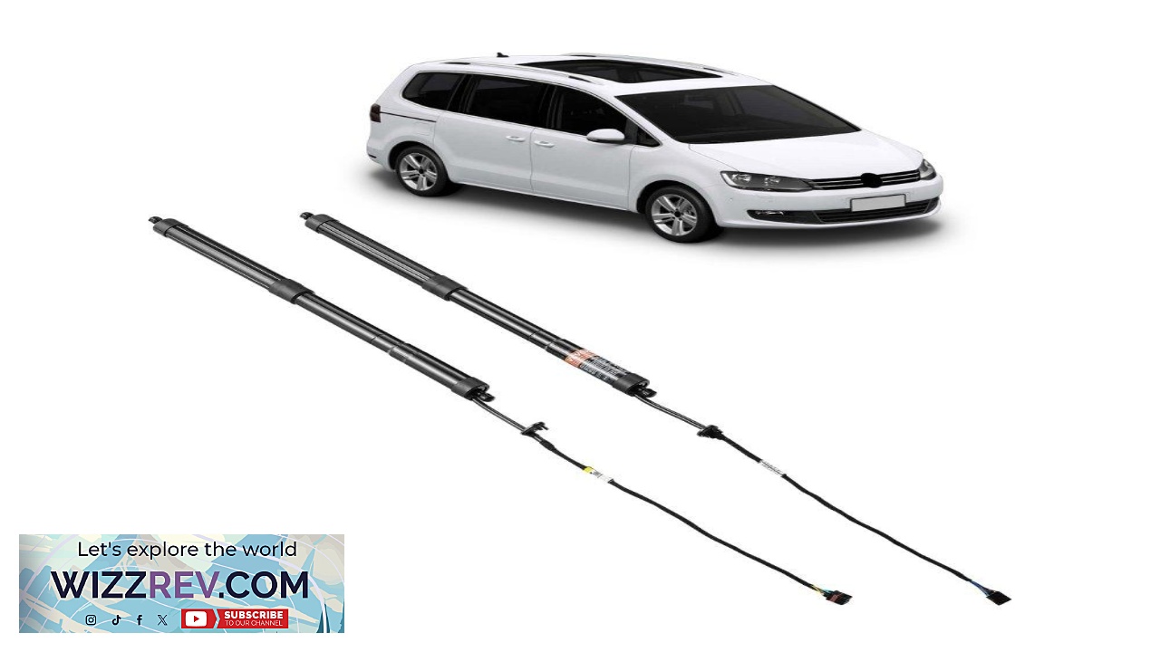 Thumbnail for VEVOR Tailgate Lift Struts  2PCS 590N 12V 23.31" Long