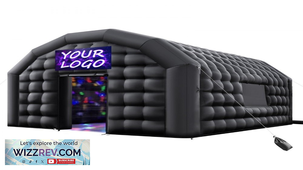 Thumbnail for VEVOR Portable Night Clubs  19.7 x 16.4 x 12 FT 210D