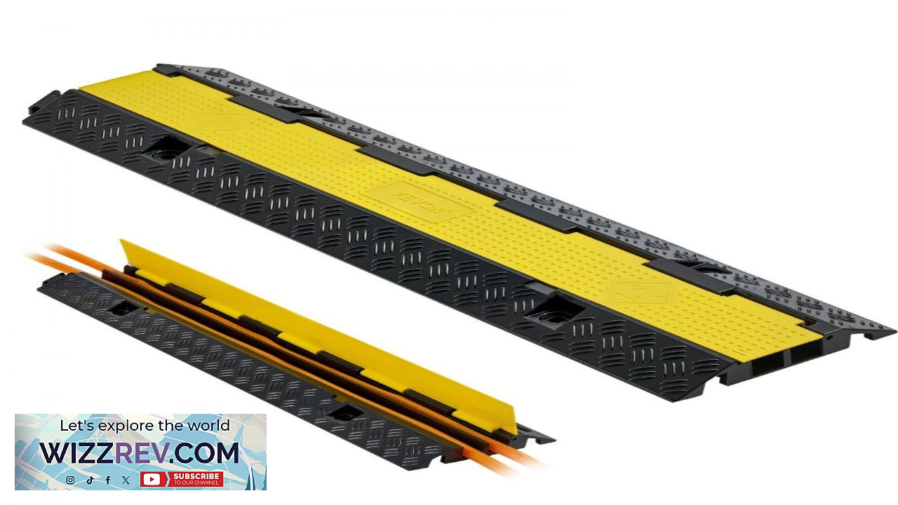 Thumbnail for VEVOR Heavy Duty Cable Protector Ramp 22 000 LBS 1