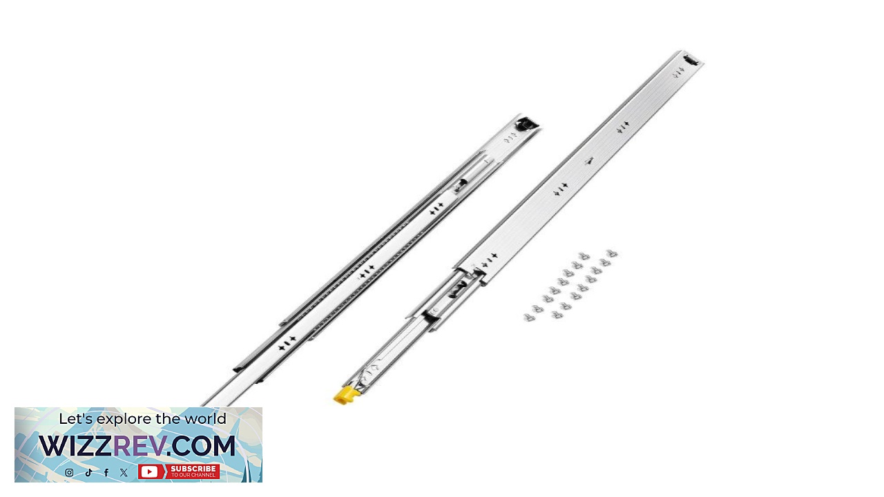 Thumbnail for VEVOR Side Mount Drawer Slides 36" Heavy Duty 250lbs