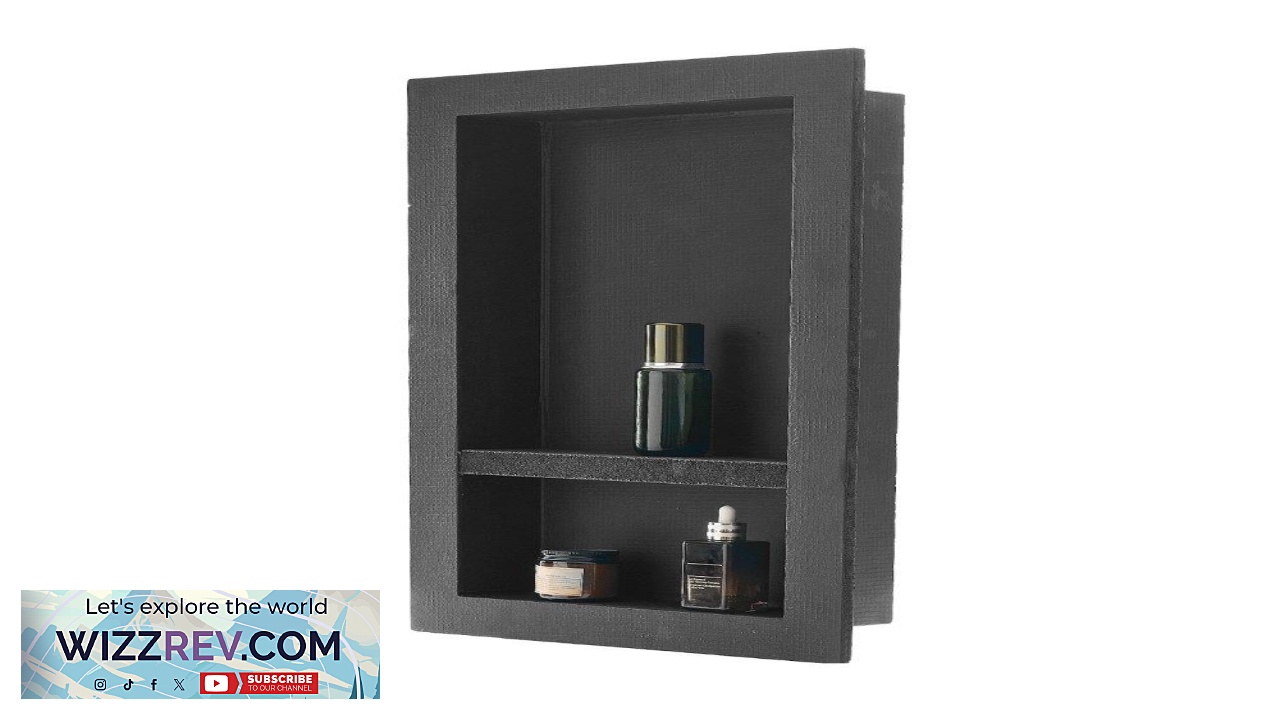 Thumbnail for VEVOR In Wall Shower Shelves  16284 in 100% Waterproof