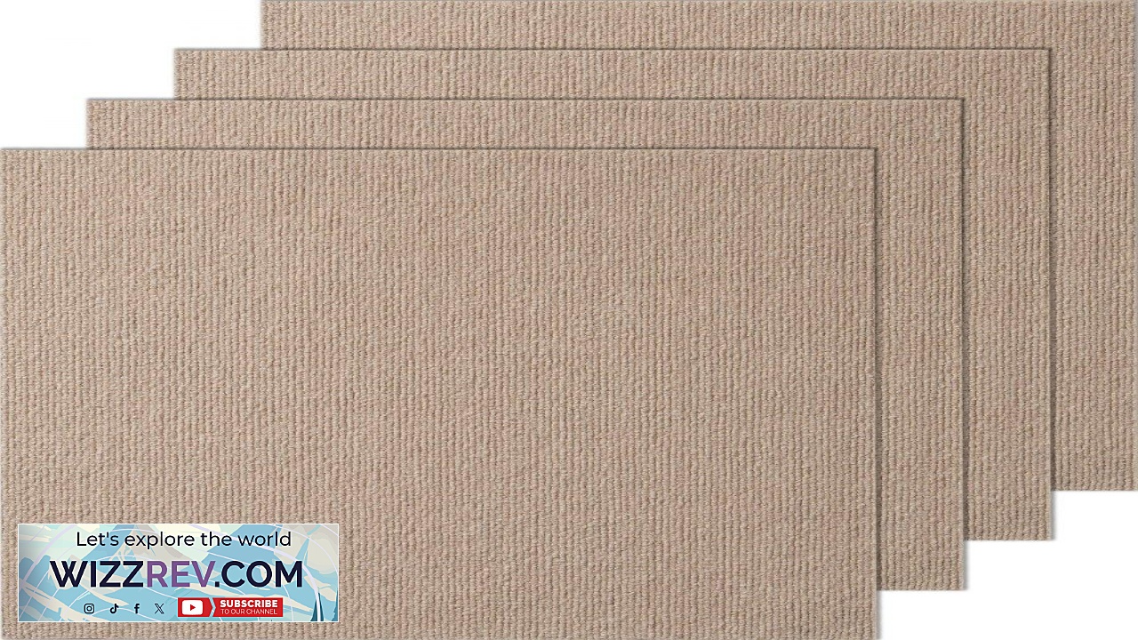 Thumbnail for VEVOR Carpet Tiles Peel and Stick 18 x 18 Squares Self Adhesive