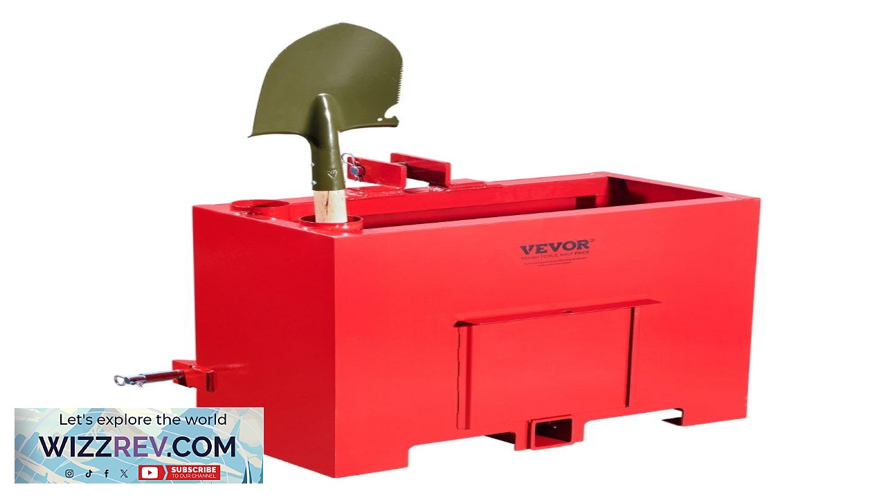 Thumbnail for VEVOR Three Point Ballast Box  800 lbs load 4.3 ft