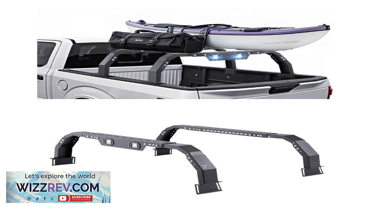 Thumbnail for VEVOR Ram 1500 Bed Rack  14.4 to 17.3 in Adjustable