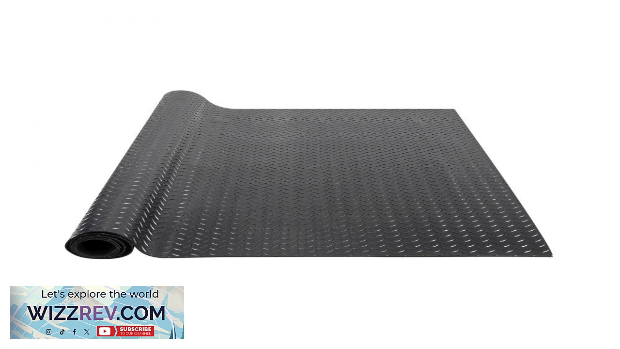 Thumbnail for VEVOR Diamond Plate Rubber Flooring Roll 3 mm x 4 ft x 6