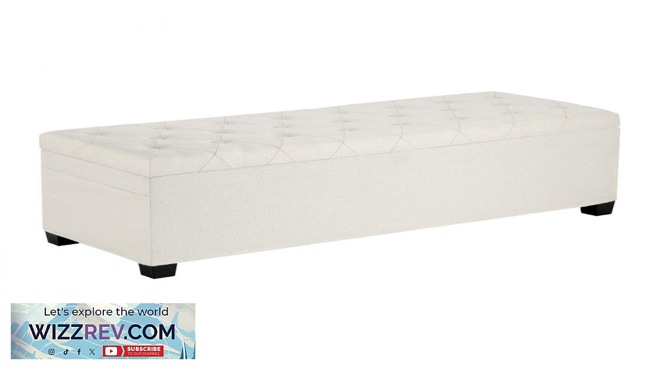 Thumbnail for VEVOR End of Bed Chest Storage  43" x 15.75" 660 lbs
