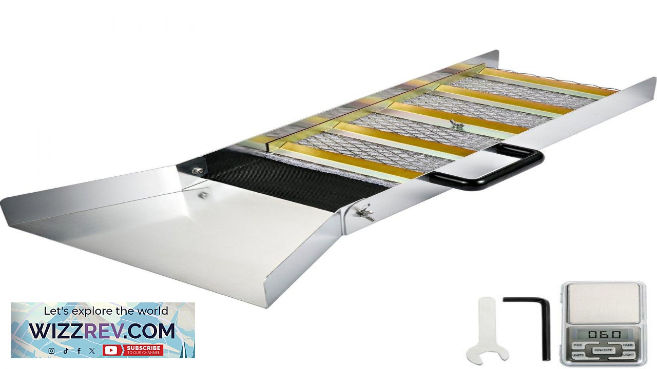 Thumbnail for VEVOR Aluminum Alloy Sluice Box Compact 30 " Long Sluice Boxes for Gold