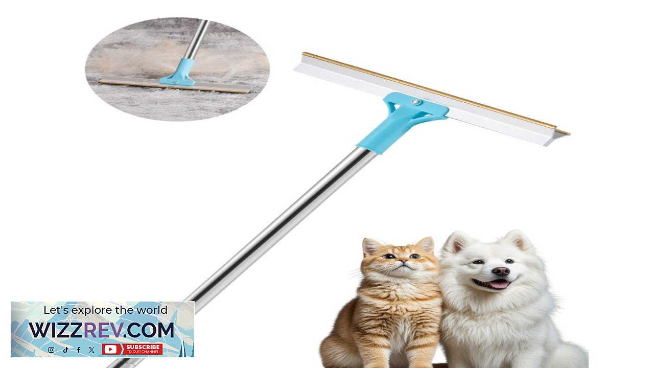 Thumbnail for VEVOR Pet Hair Lint Remover  35.83 to 55.51 Inch 3 Section