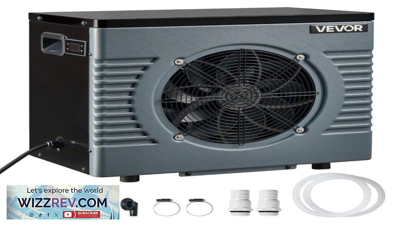 Thumbnail for VEVOR Above Ground Pool Heat Pump  14 710 BTU Dual Mode