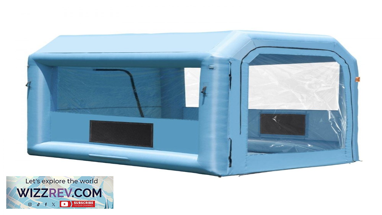 Thumbnail for VEVOR Inflatable Paint Booth 9.8 x 8.2 x 8.2 ft Inflatable Spray