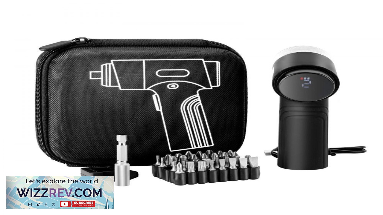 Thumbnail for VEVOR Electric Screwdriver Set  7 Torque 2500mAh