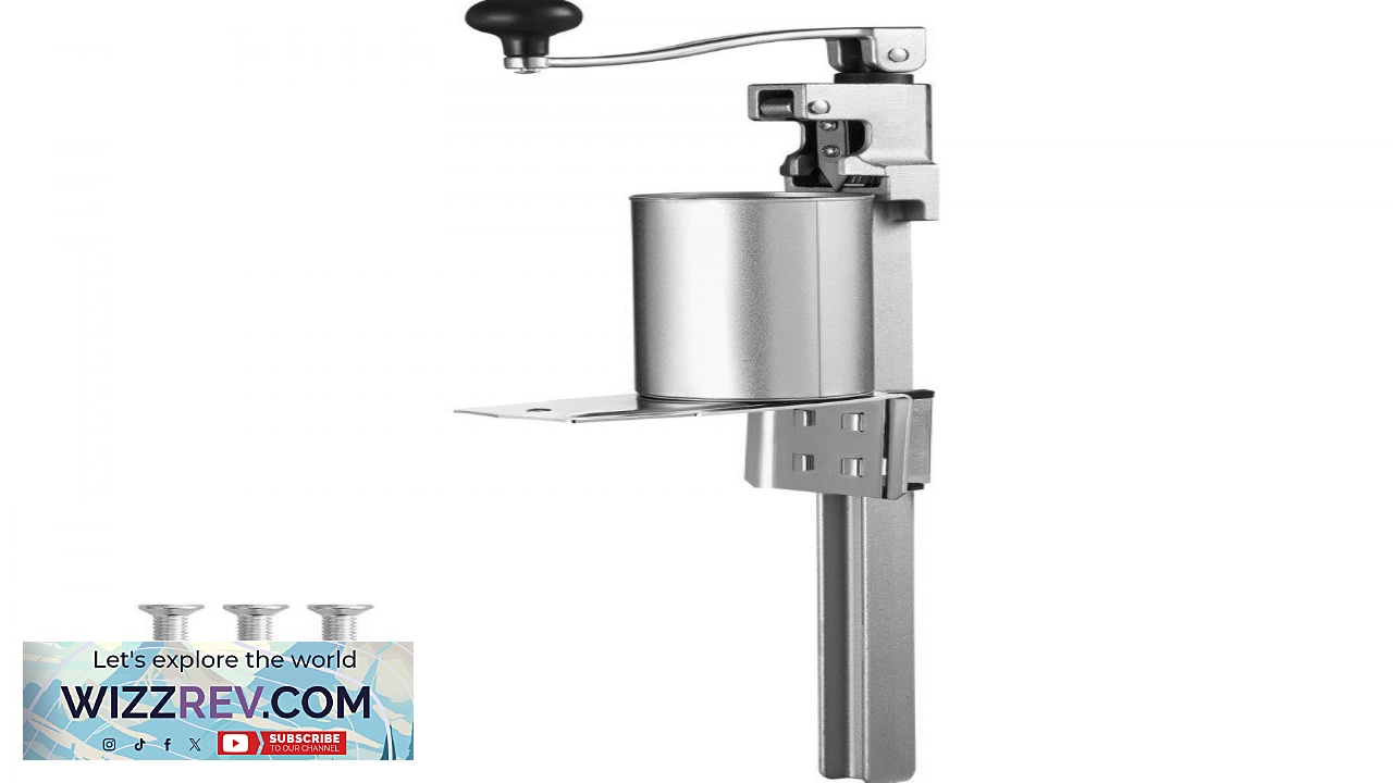 Thumbnail for VEVOR Manual Can Opener Commercial Table Opener for Large Cans Heavy Duty