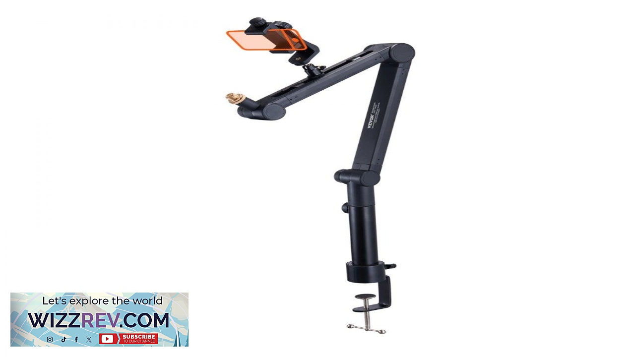 Thumbnail for VEVOR Desk Mounted Microphone Arm Flexible 360 Rotation Adjustable Stand with Universal