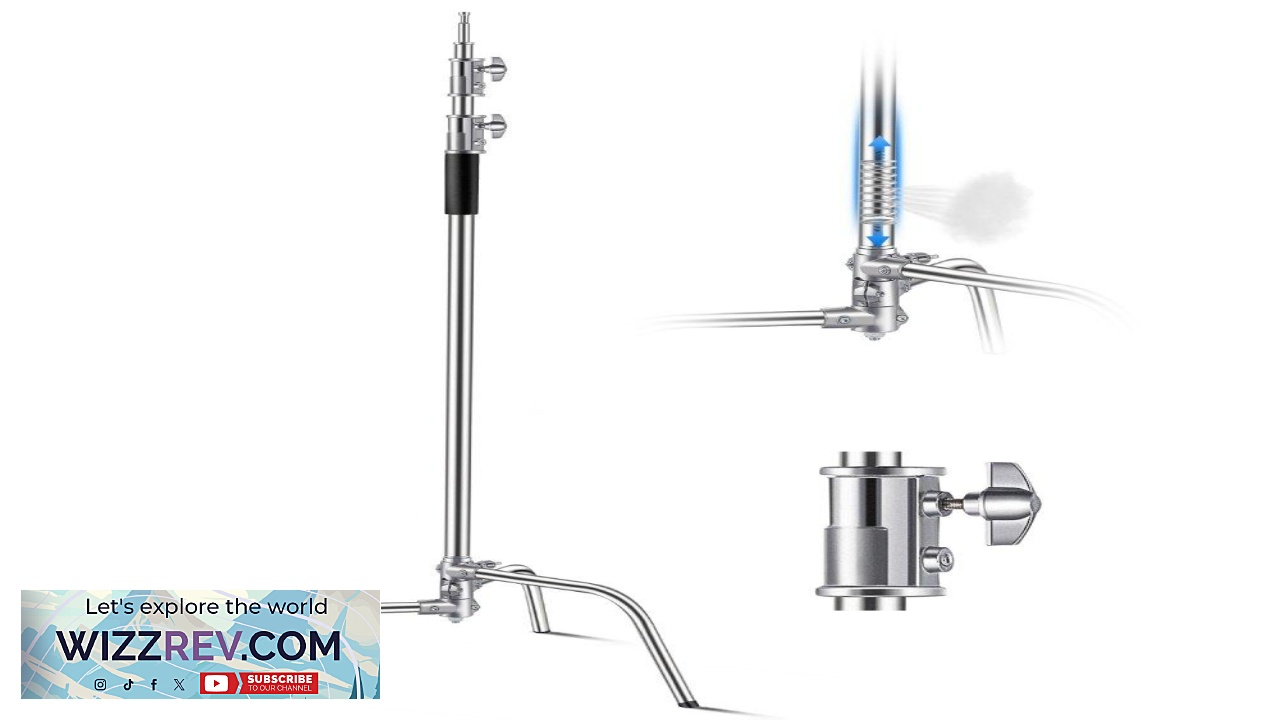 Thumbnail for VEVOR Light Stand for Photography with 44 lbs Load Capacity