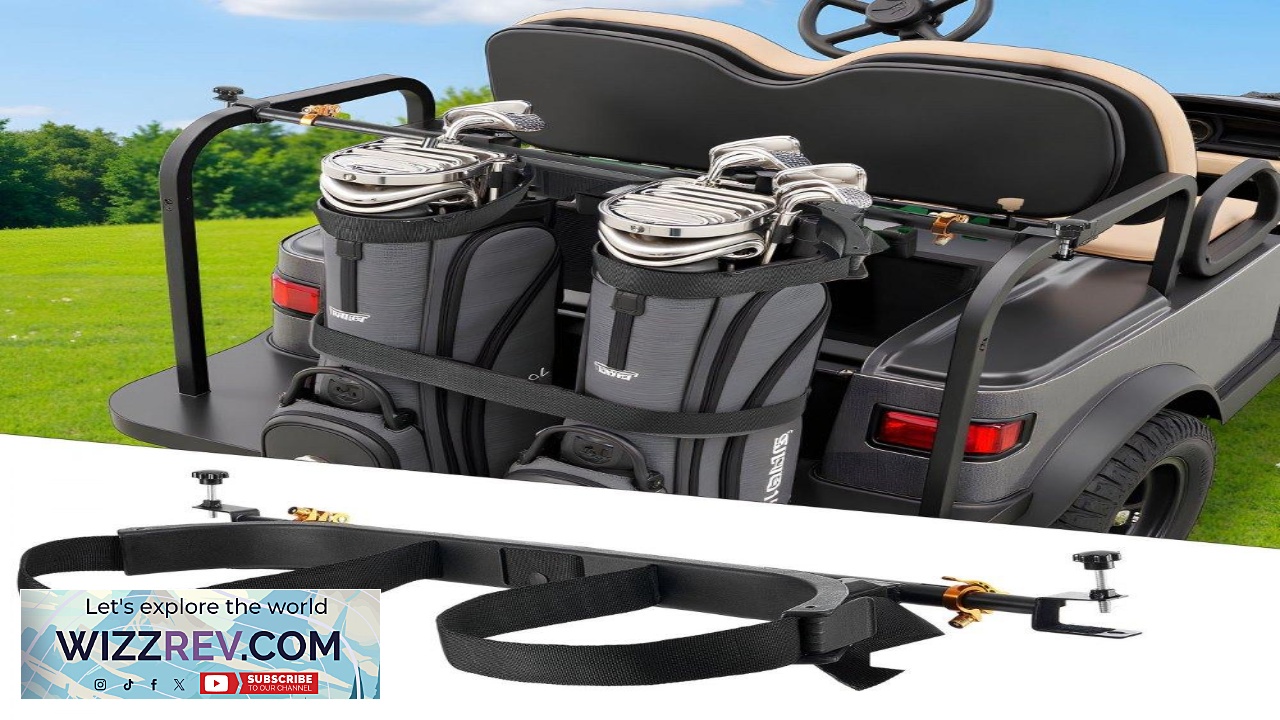 Thumbnail for VEVOR Golf Cart Bag Holder  53.9  7.7  2.4 Inches
