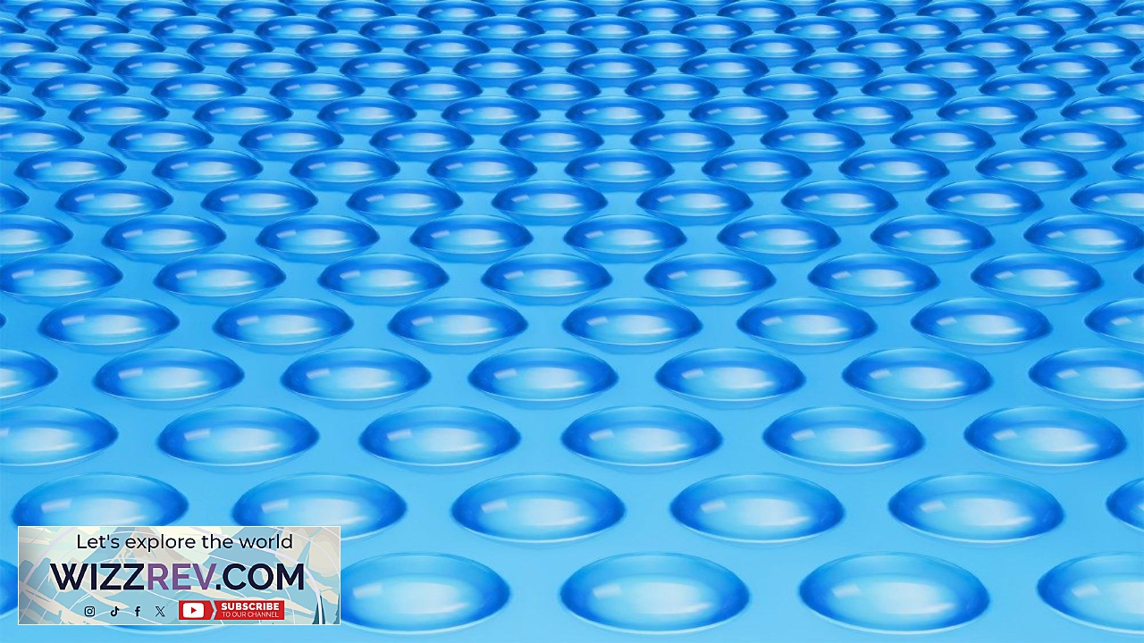 Thumbnail for VEVOR Solar Pool Cover 28 x 14 ft Rectangle Solar Blanket