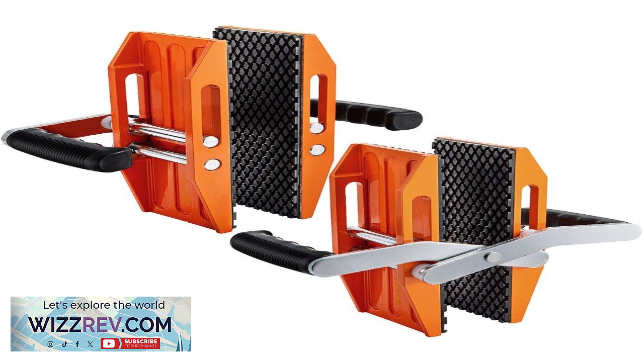 Thumbnail for VEVOR 2 PCS Double Handed Stone Carrying Clamps 1.97 inch (50mm) Granite