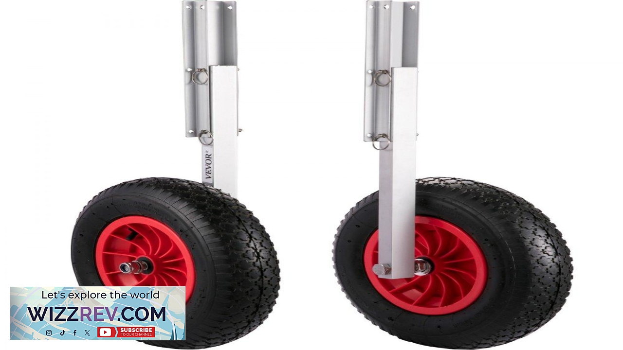 Thumbnail for VEVOR Boat Launching Wheels 15 " Boat Transom Launching Wheel 300 LBS Loading