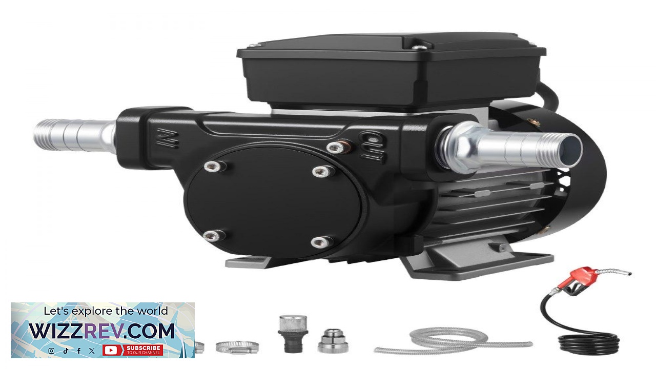 Thumbnail for VEVOR 110V Fuel Transfer Pump  16 GPM 8 Ft 60 L min