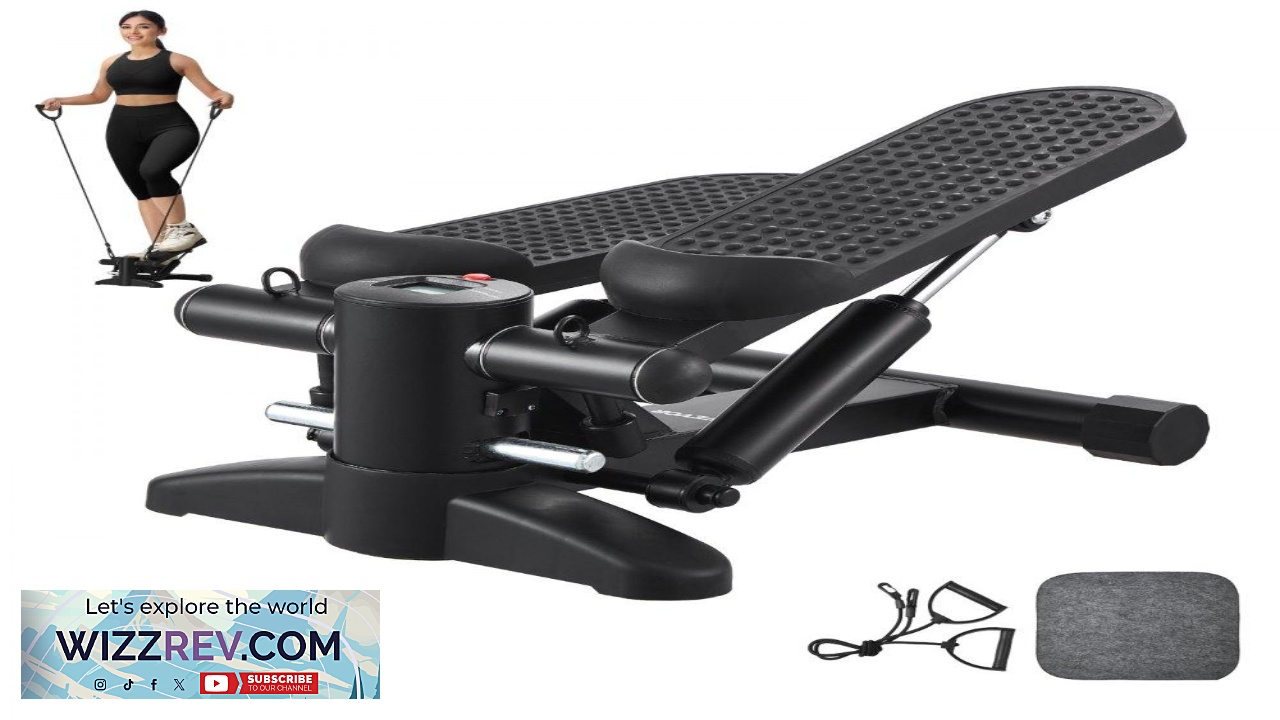 Thumbnail for VEVOR Stair Stepper at Home  Mini Stepper for Body Fitness