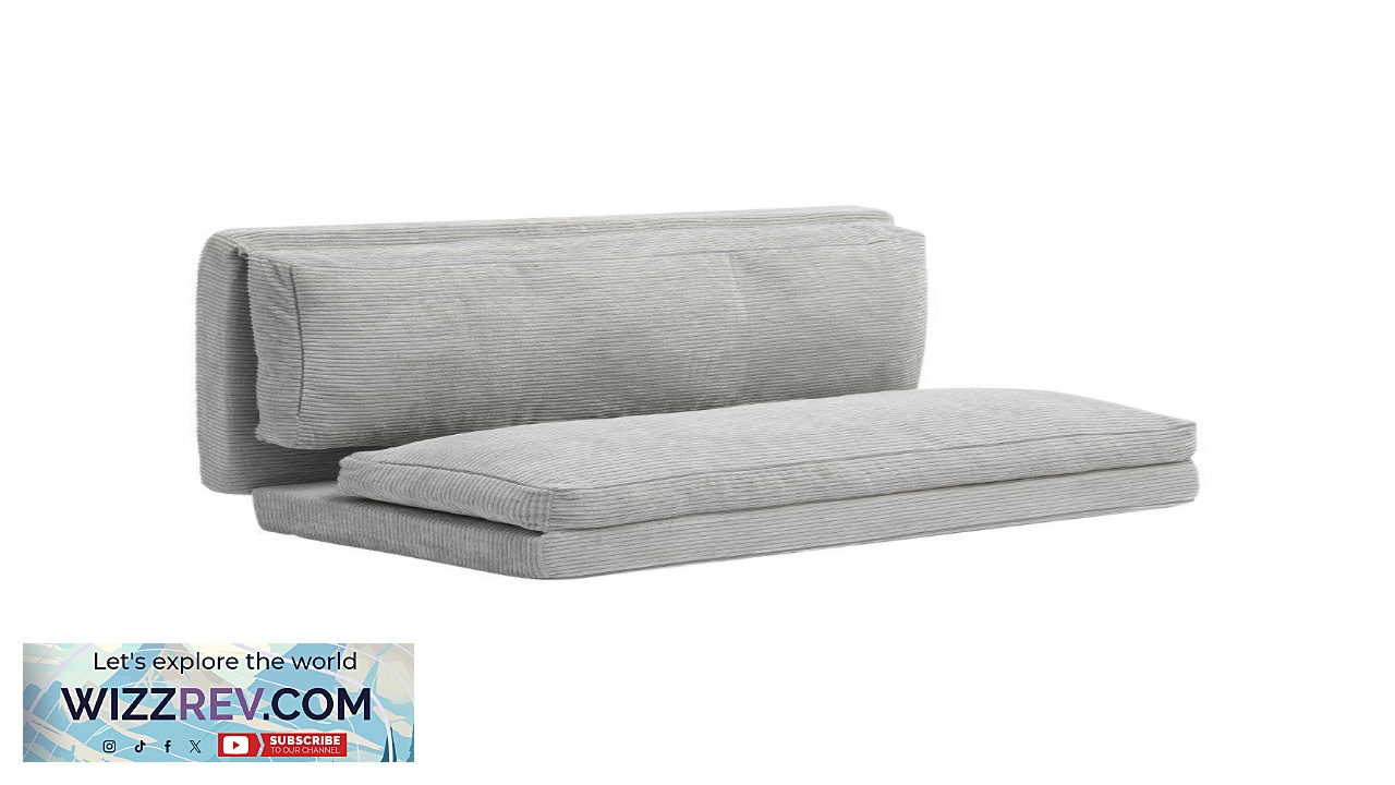 Thumbnail for VEVOR Folding Sofa Bed  3 in 1 Futon Couch 25D
