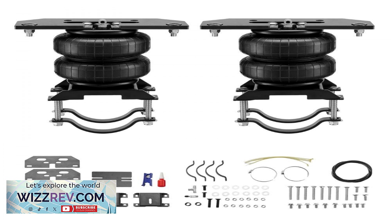 Thumbnail for VEVOR Air Bag Suspension Kit Air Springs Suspension Bag Kit Compatible