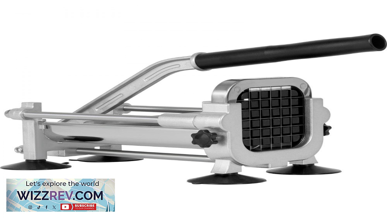 Thumbnail for VEVOR French Fry Cutter 1 2" Stainless Steel Blade Potato Slicer Manual Potato