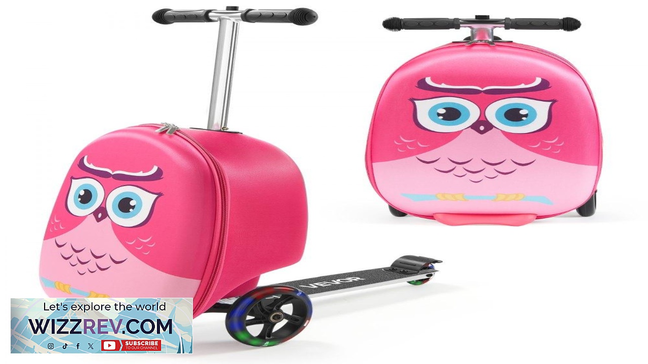 Thumbnail for VEVOR Scooter Luggage for Kids  20L 20 Ride On Suitcase