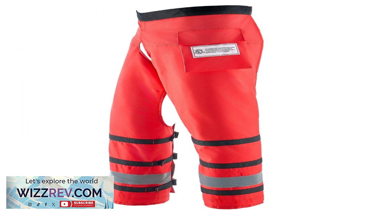 Thumbnail for VEVOR Chainsaw Protective Chaps  8 Layers of Fabric