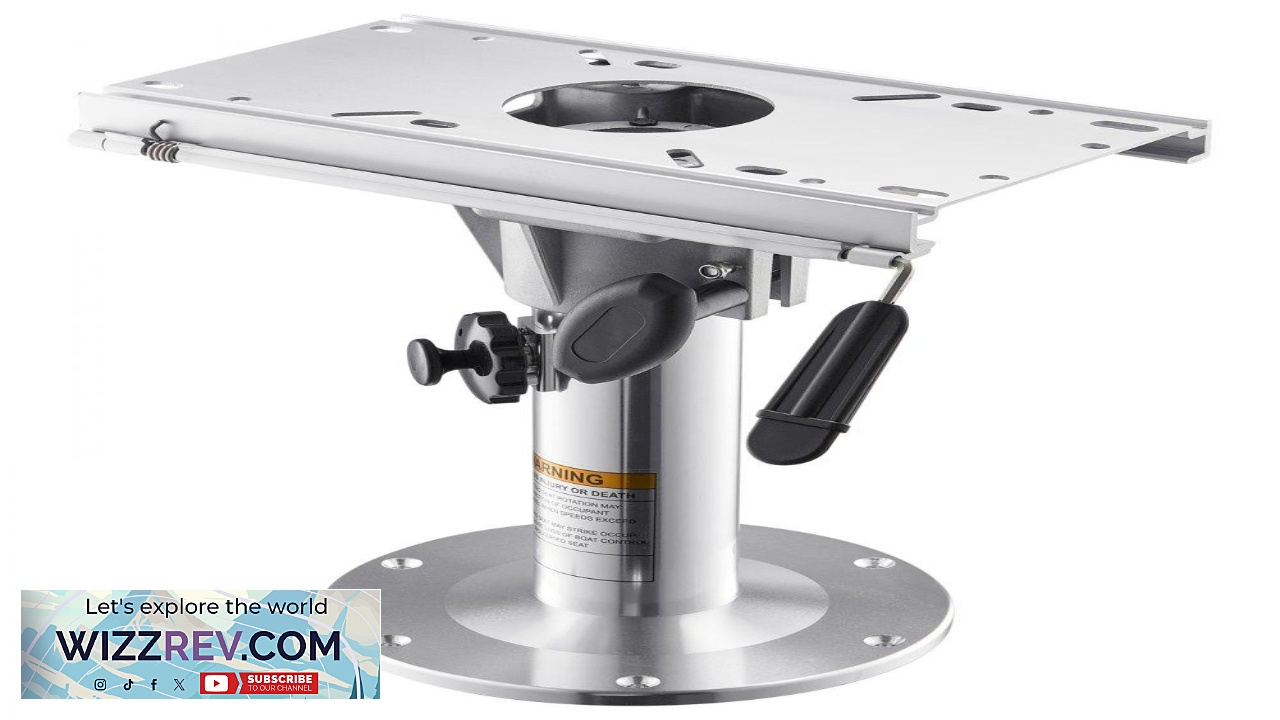 Thumbnail for VEVOR Adjustable Boat Seat Pedestal Knob Locking