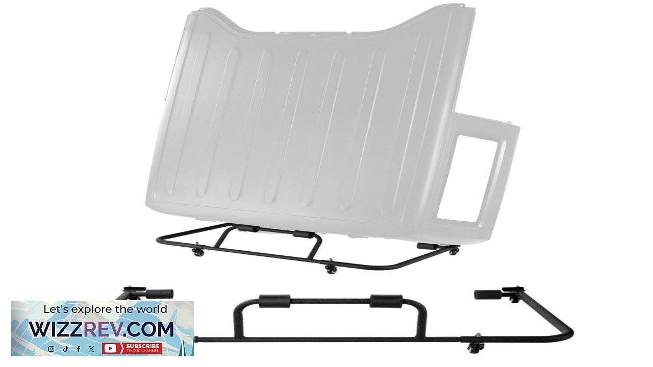 Thumbnail for VEVOR Jeep Hardtop Storage Rack  Adjustable & Durable Cart