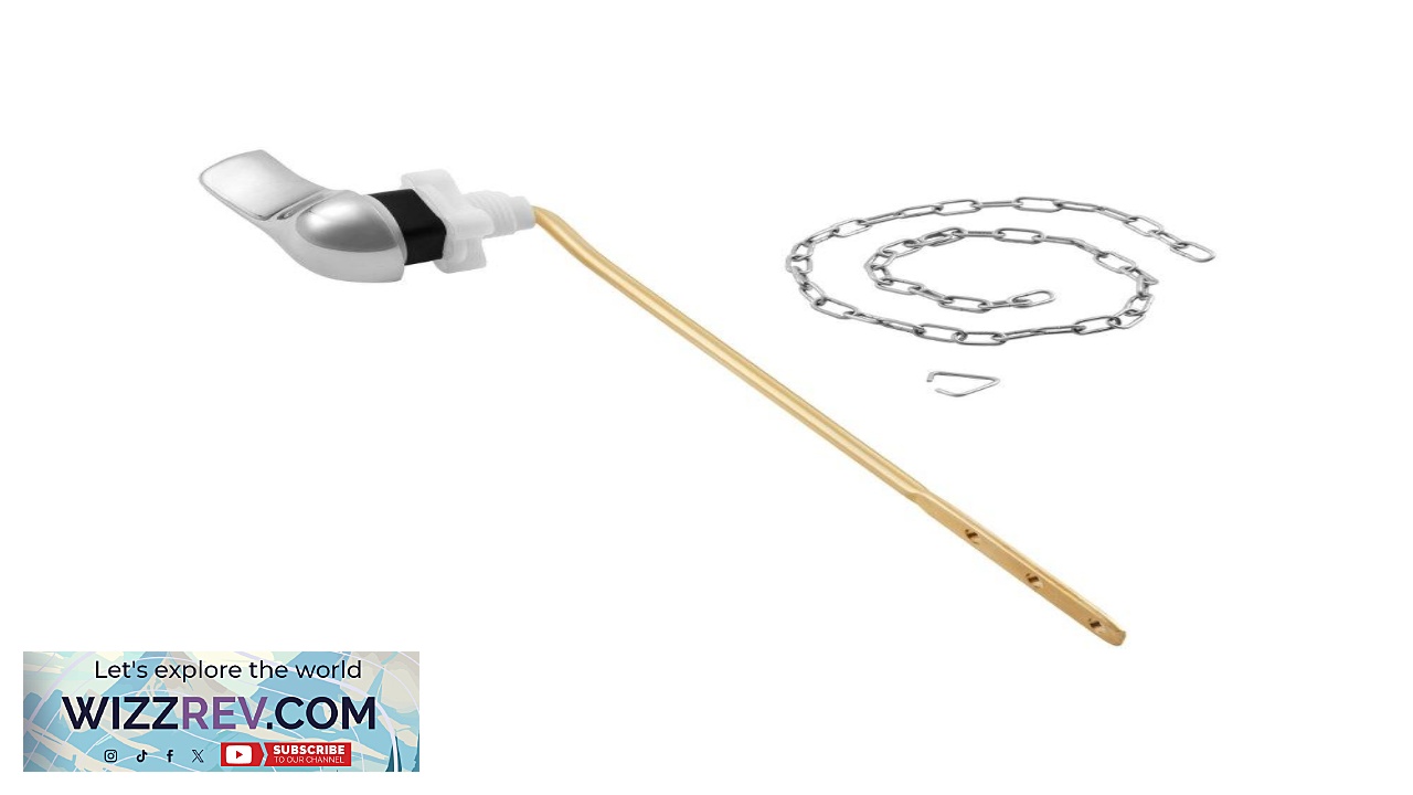 Thumbnail for VEVOR Toilet Flush Handle Replacement Kit Easy & Durable