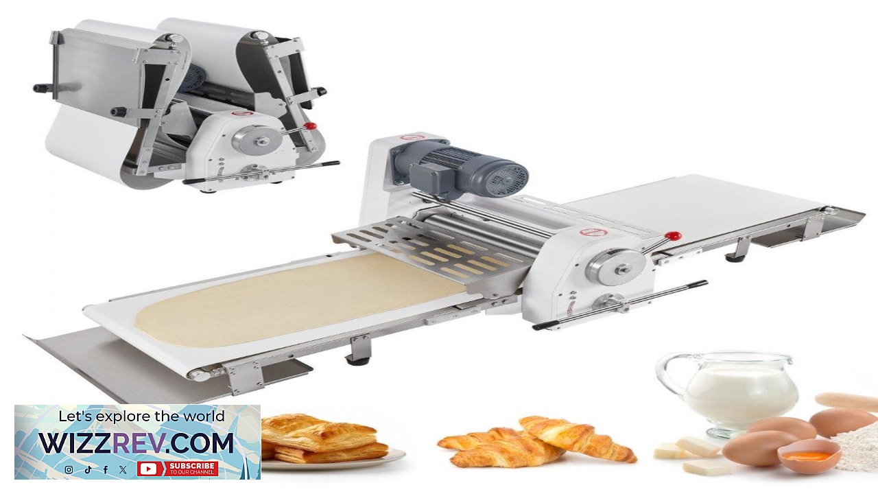 Thumbnail for VEVOR Commercial Dough Sheeter Machine  19.7" Roller