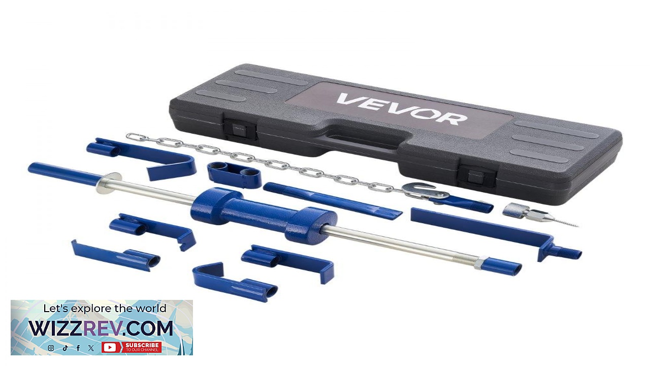 Thumbnail for VEVOR Slide Hammer Dent Removal Kit  13 Lbs 14 In 1