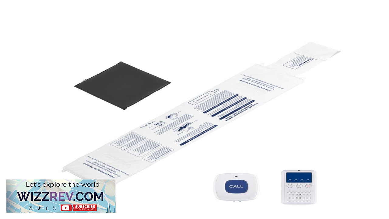 Thumbnail for VEVOR Early Alert Bed Alarm System  10 x 35 Inch Sensor