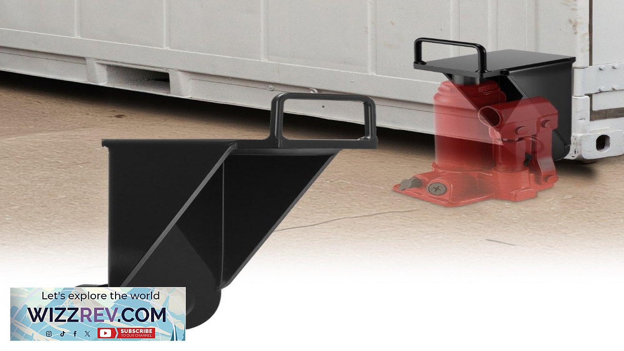 Thumbnail for VEVOR Shipping Container Jack Lug with U Shaped Handle 1 Pack Storage Leveler Booster