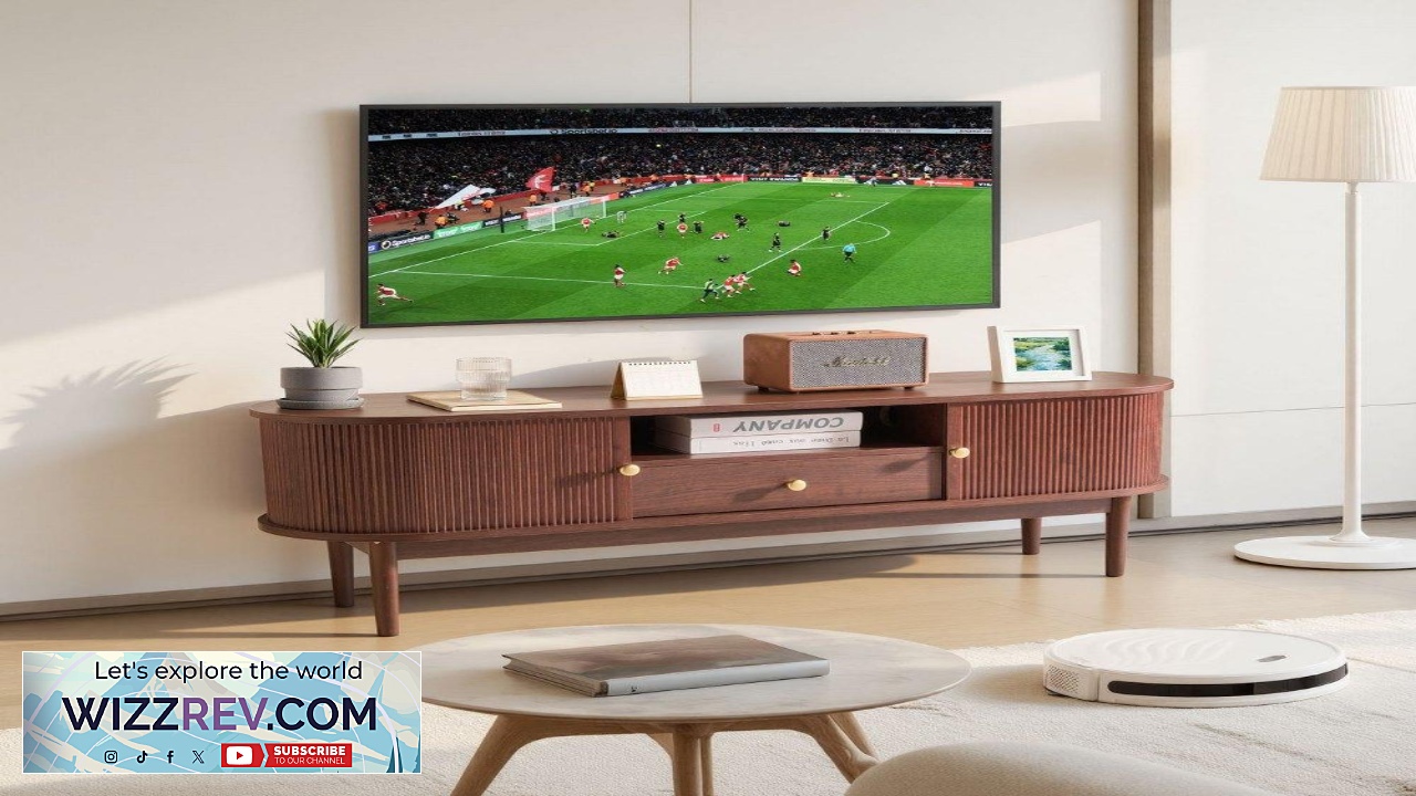 Thumbnail for VEVOR Mid Century Modern Entertainment Center  55" 65" 350