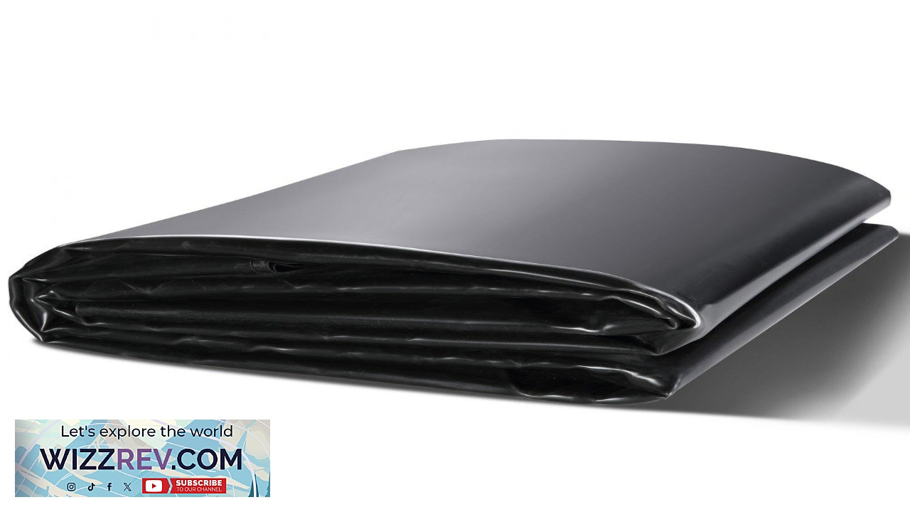 Thumbnail for VEVOR Pond Liner 15 x 20 ft 45 Mil Thickness Pliable EPDM