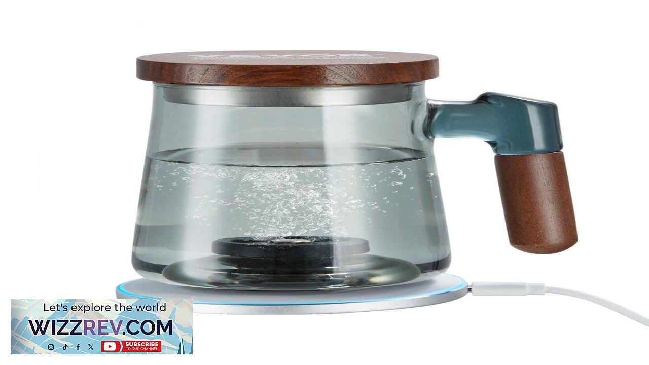 Thumbnail for VEVOR Hydrogen Water Cup 400 ml 14.1 oz Hydrogen Generator SPE