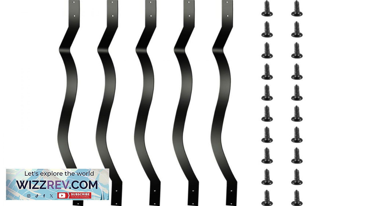 Thumbnail for VEVOR Deck Balusters 61 Pack Metal Deck Spindles 32.25 "x1 " Staircase Baluster