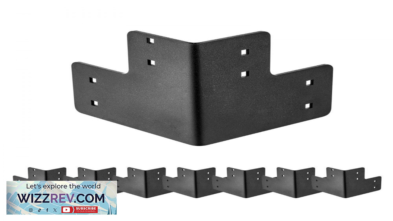 Thumbnail for VEVOR Workbench Corner Brackets  0.16" 2204lbs Support
