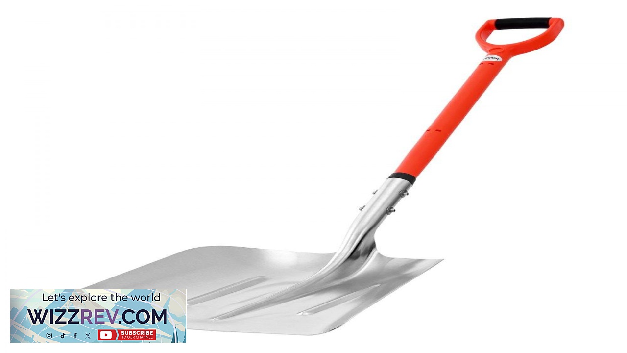 Thumbnail for VEVOR Aluminum Snow Shovel  14 Inch Wide 3.68 LBS D Grip