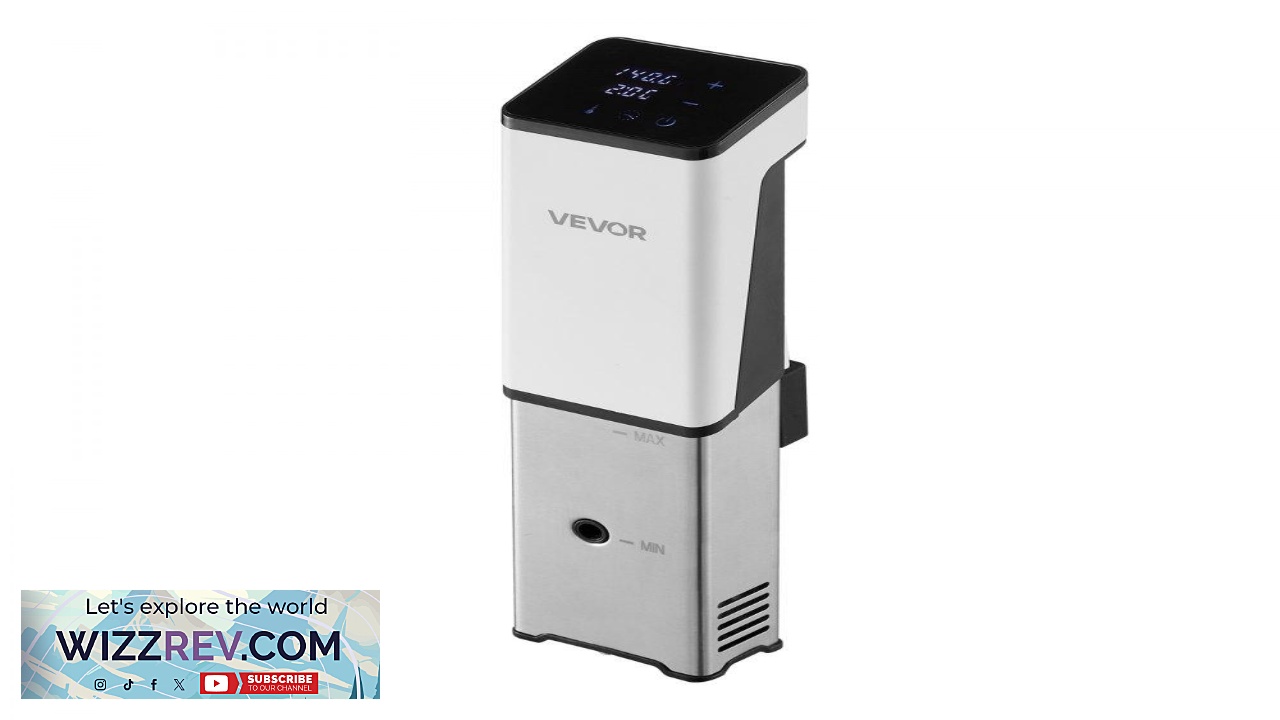 Thumbnail for VEVOR Sous Vide Cooker Machine 850W 32194F 810L Water