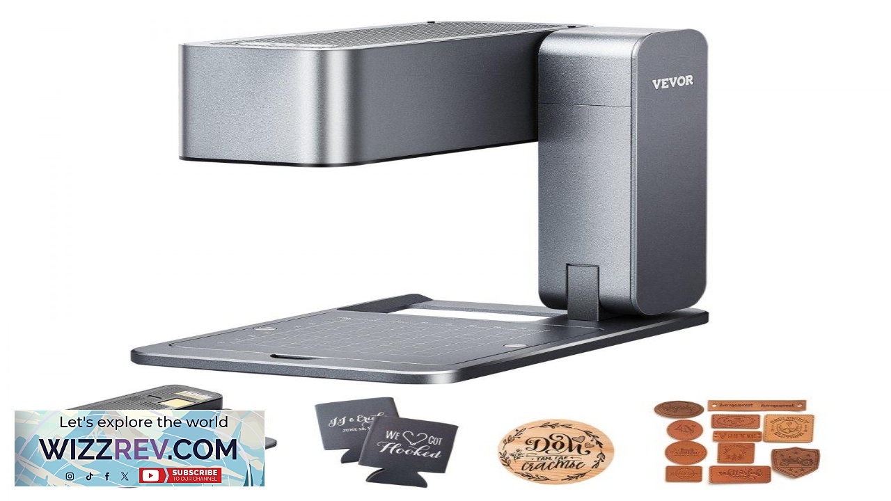 Thumbnail for VEVOR Portable Laser Engraver 5W 600 mm s Speed
